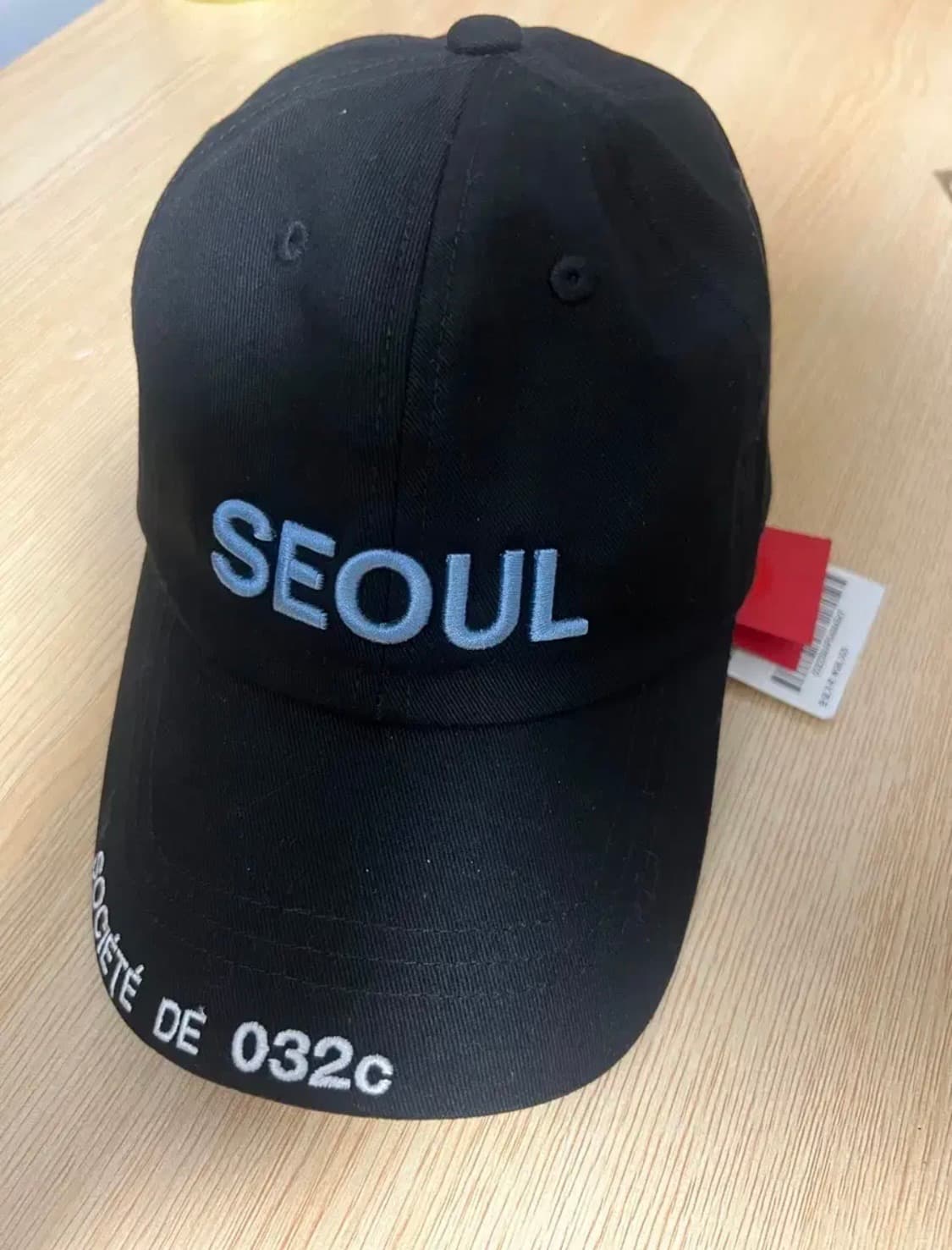 032c 블랙 모자 볼캡 새상품(택o) 상품이미지2