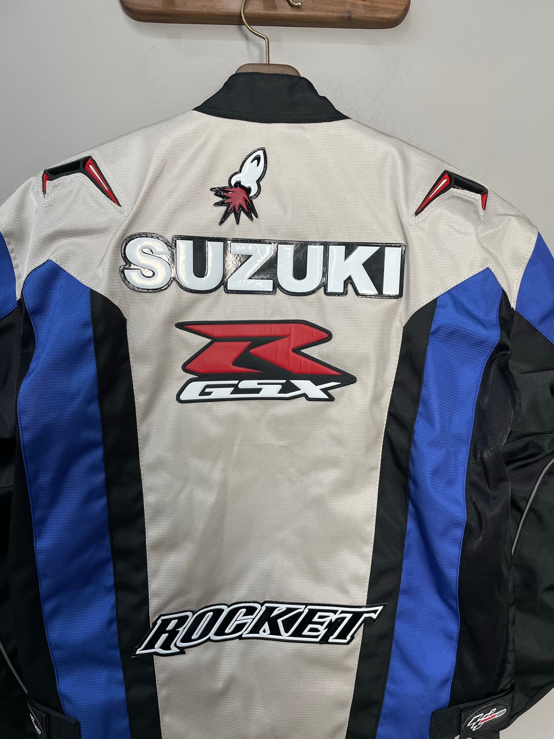 스즈키 요시무라 레더 레이싱 자켓 H1798 상품이미지7