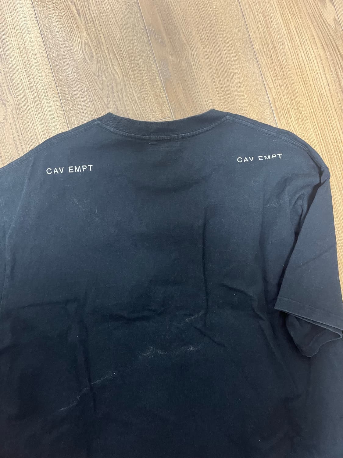 CAV EMPT 블랙 반팔 티셔츠 XL 상품이미지5