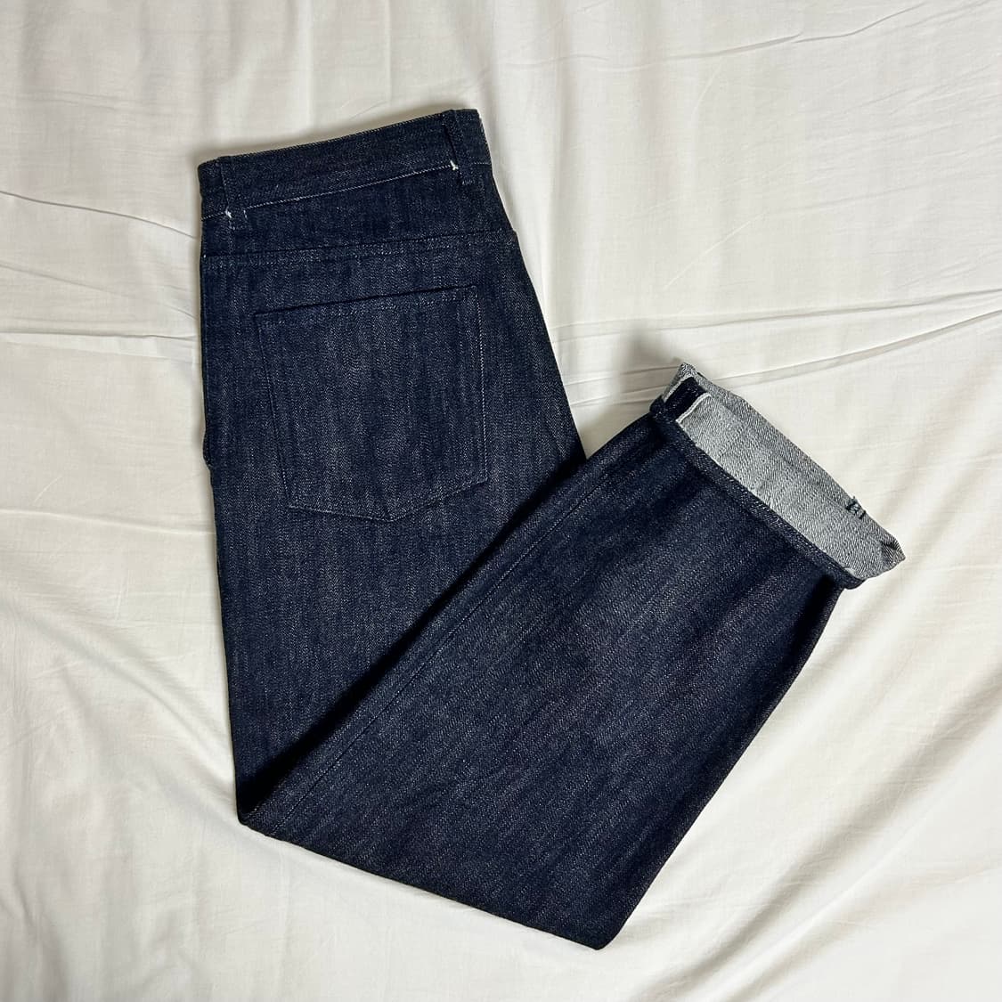 [3] 포터리 논워시드 셀비지 와이드 데님 상품이미지9