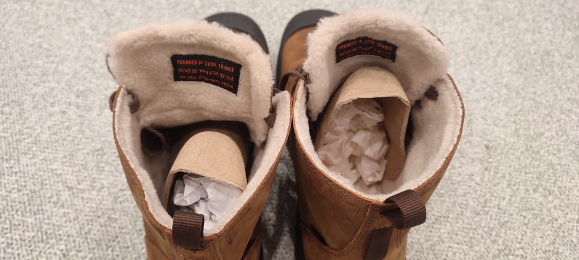 팔라디움 팜파 방수 털 부츠 브라운 280mm 새상품 상품이미지7