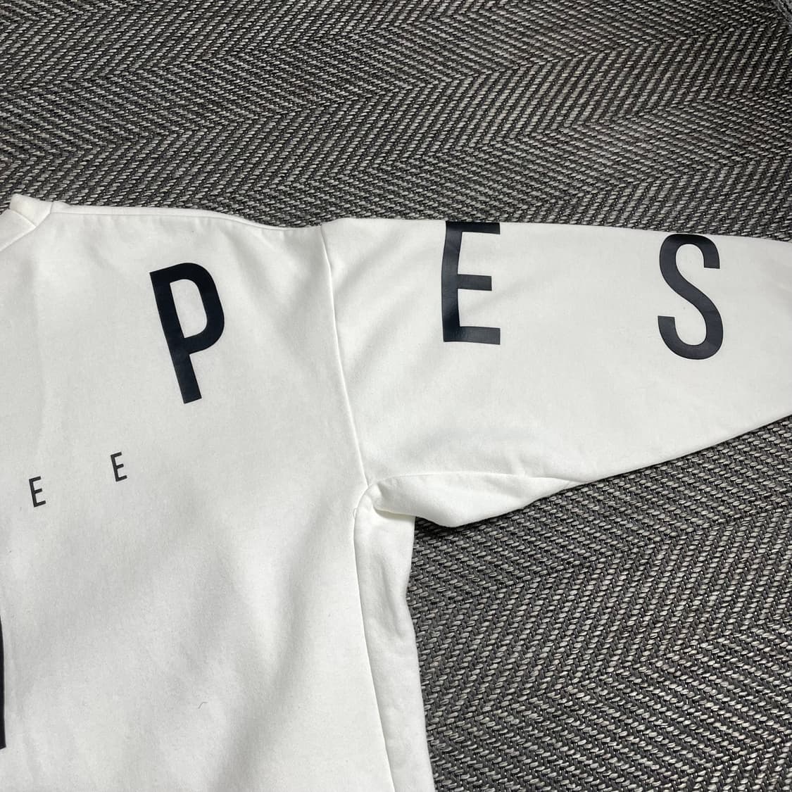 아디다스 stripes 빅로고 박시핏 스웻 셔츠 y 4847 상품이미지3