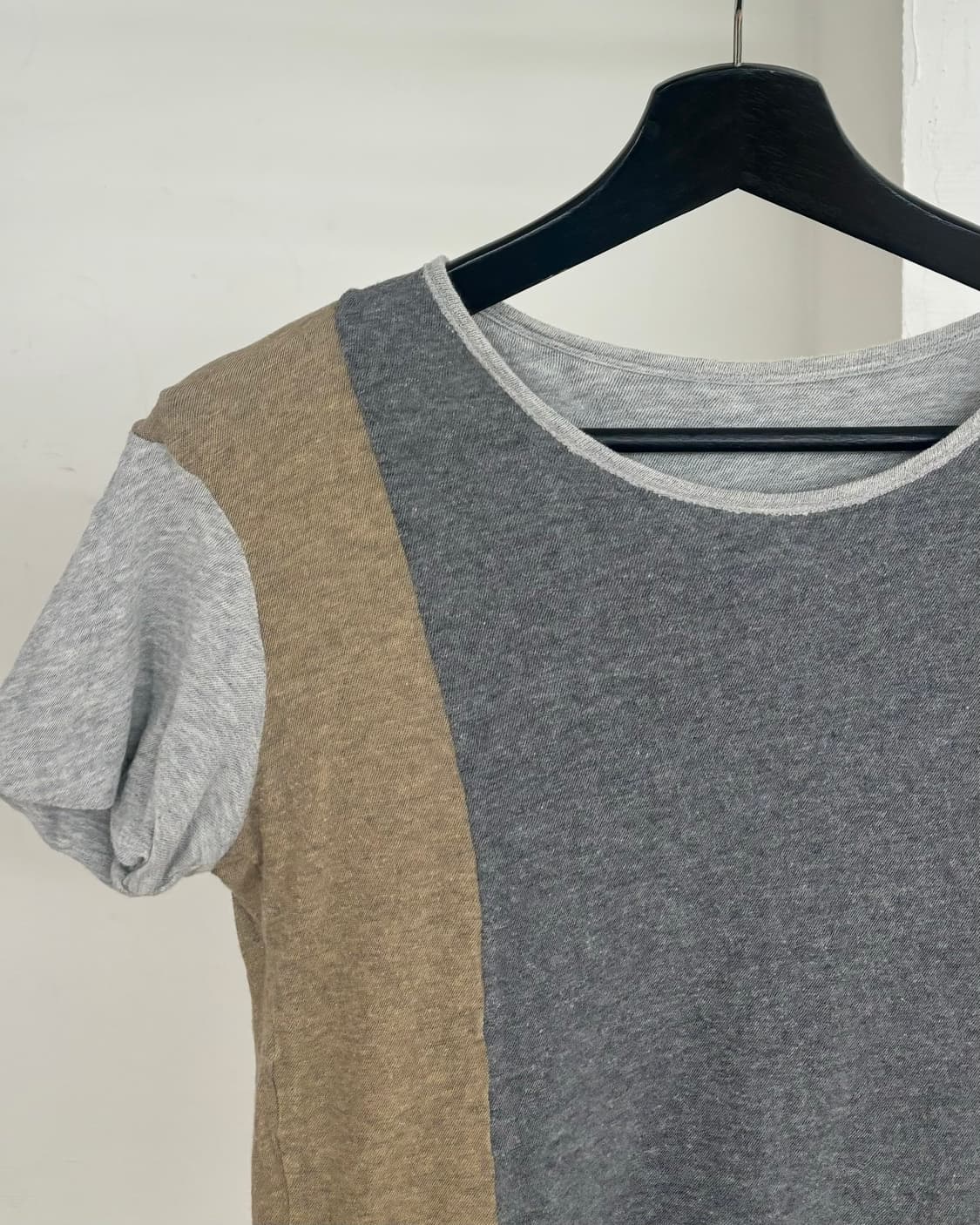 요지 야마모토 리버시블 그레이 반팔 티셔츠 상품이미지3