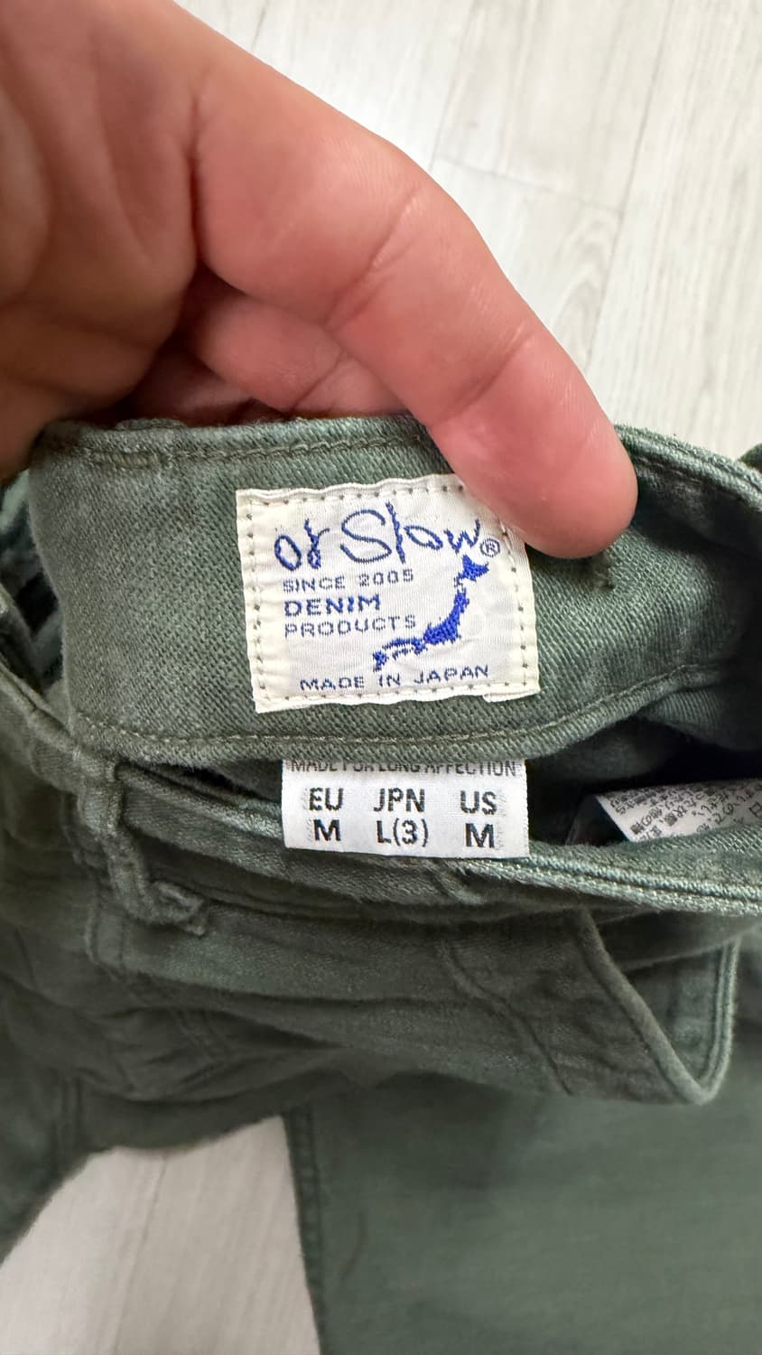 오어슬로우 레귤러 퍼티그 팬츠 3사이즈 상품이미지3