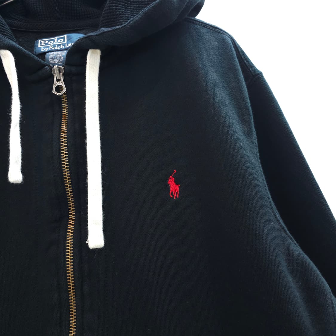 폴로 랄프로렌 써멀 후드집업 기모 상품이미지3