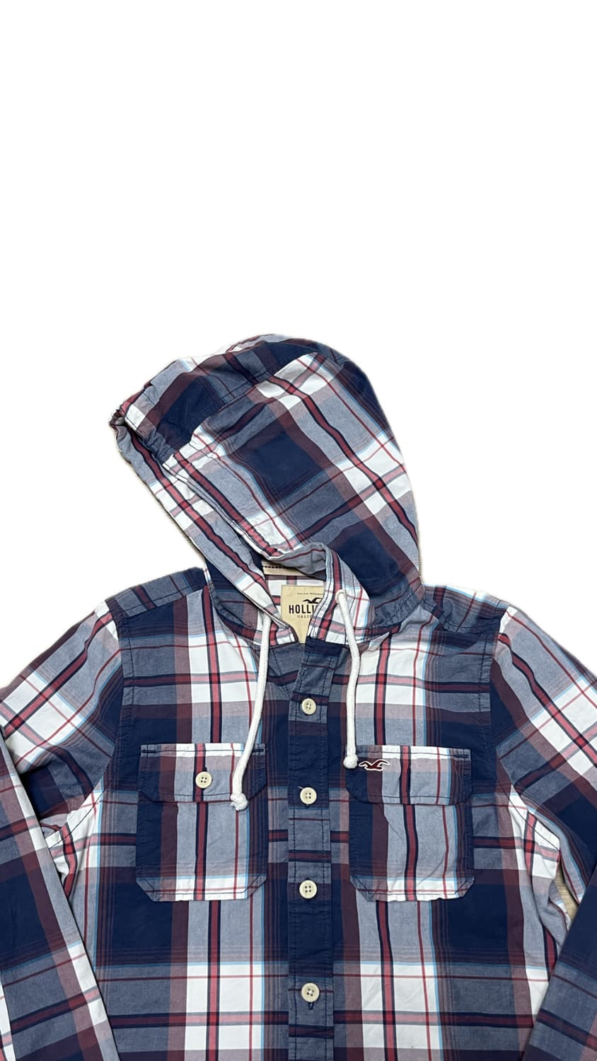 Hollister 홀리스터 후드 체크 셔츠 상품이미지8