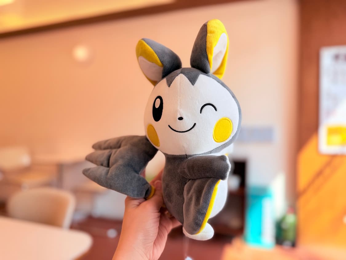 일본 반다이 포켓몬 에몽가 봉제인형 30cm 상품이미지1