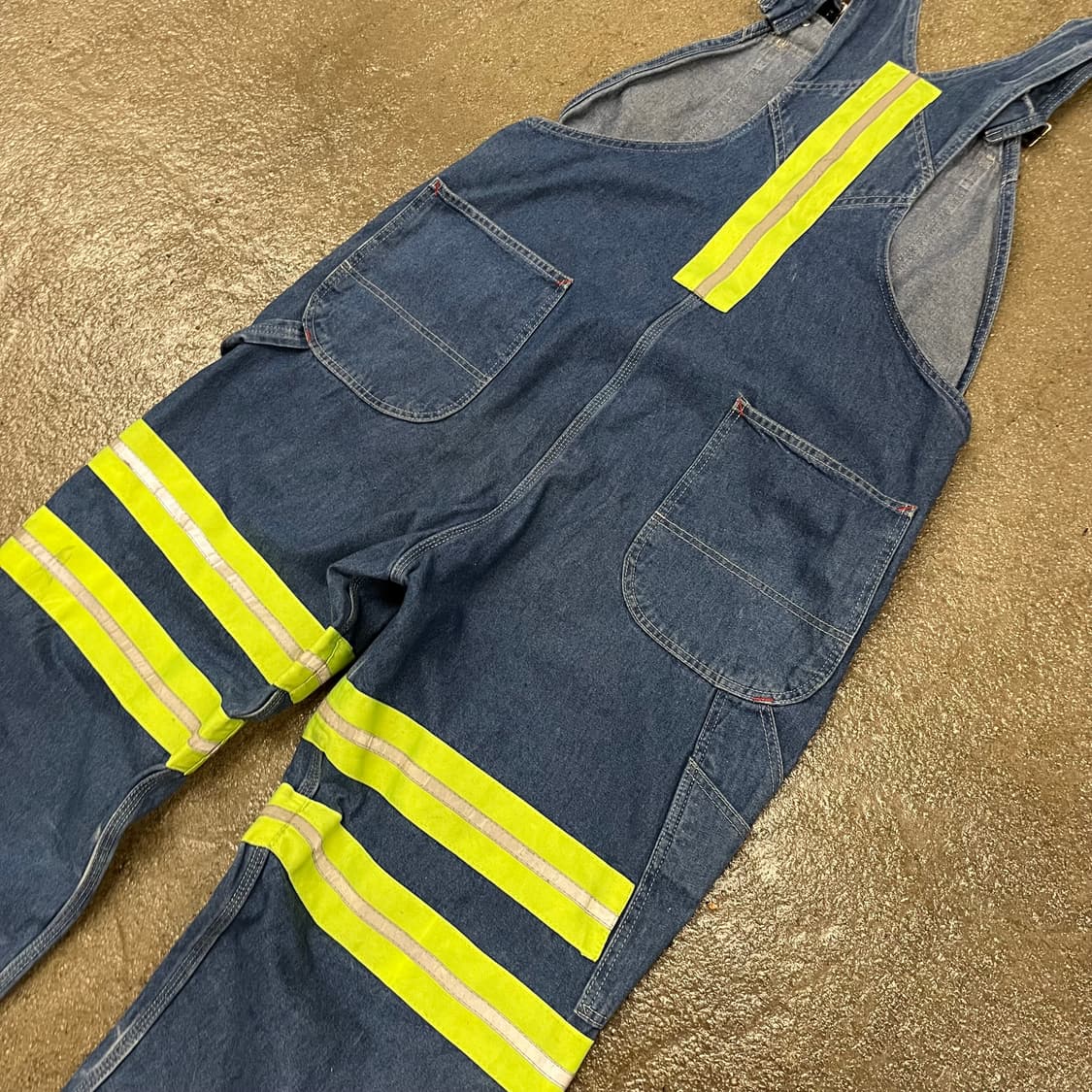 Dickies 리플렉티브 데님 오버롤 (~38“) 상품이미지6