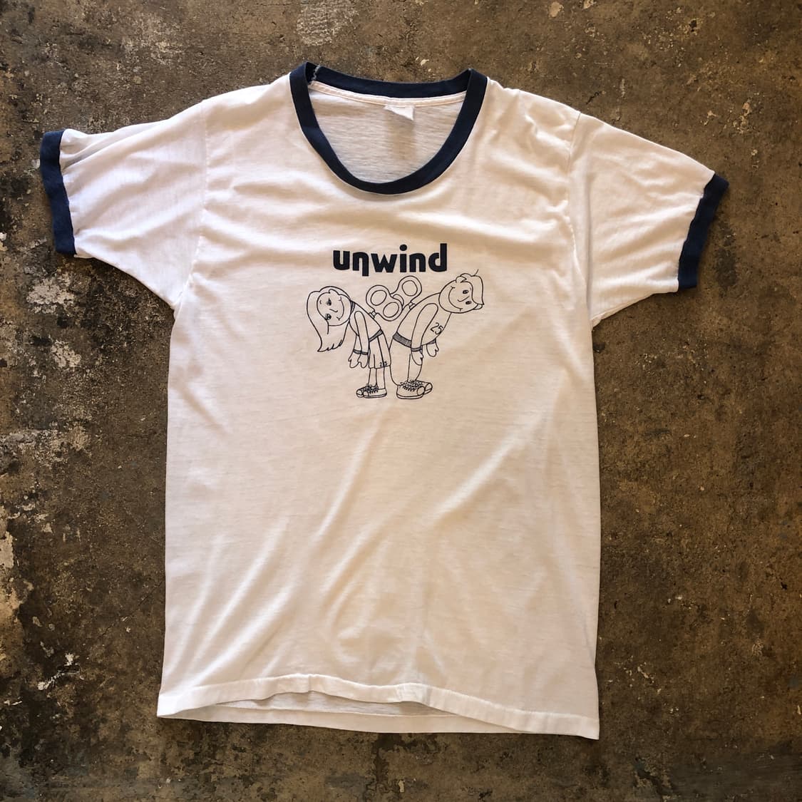 70s~90s Ringer T-shirt-L 상품이미지1