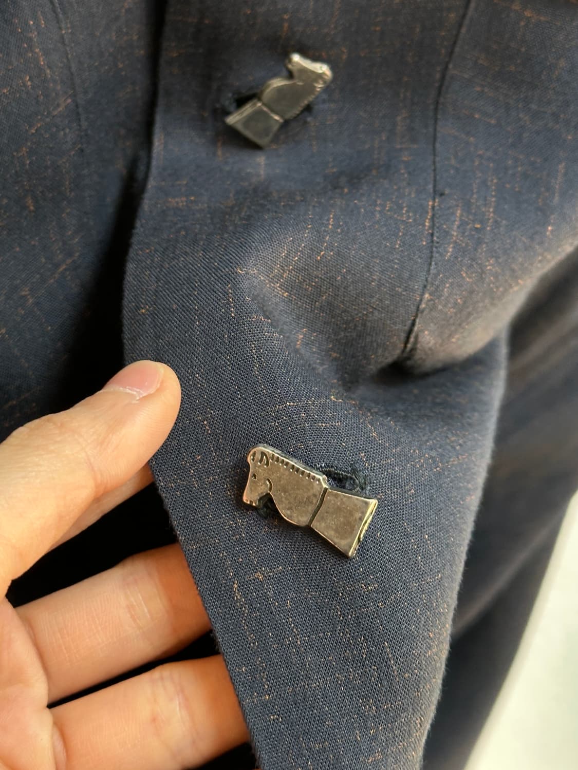 60's 빈티지 레이온 개버딘 셔츠 오버핏 셔츠 상품이미지7