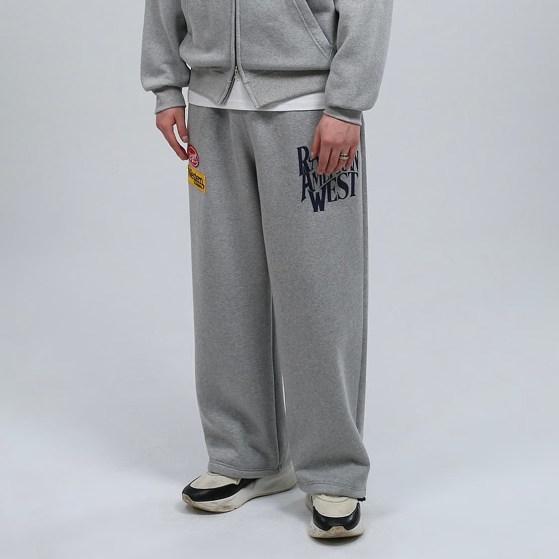 레인저 프린팅 패치 포인트 트레이닝 바지 상품이미지1