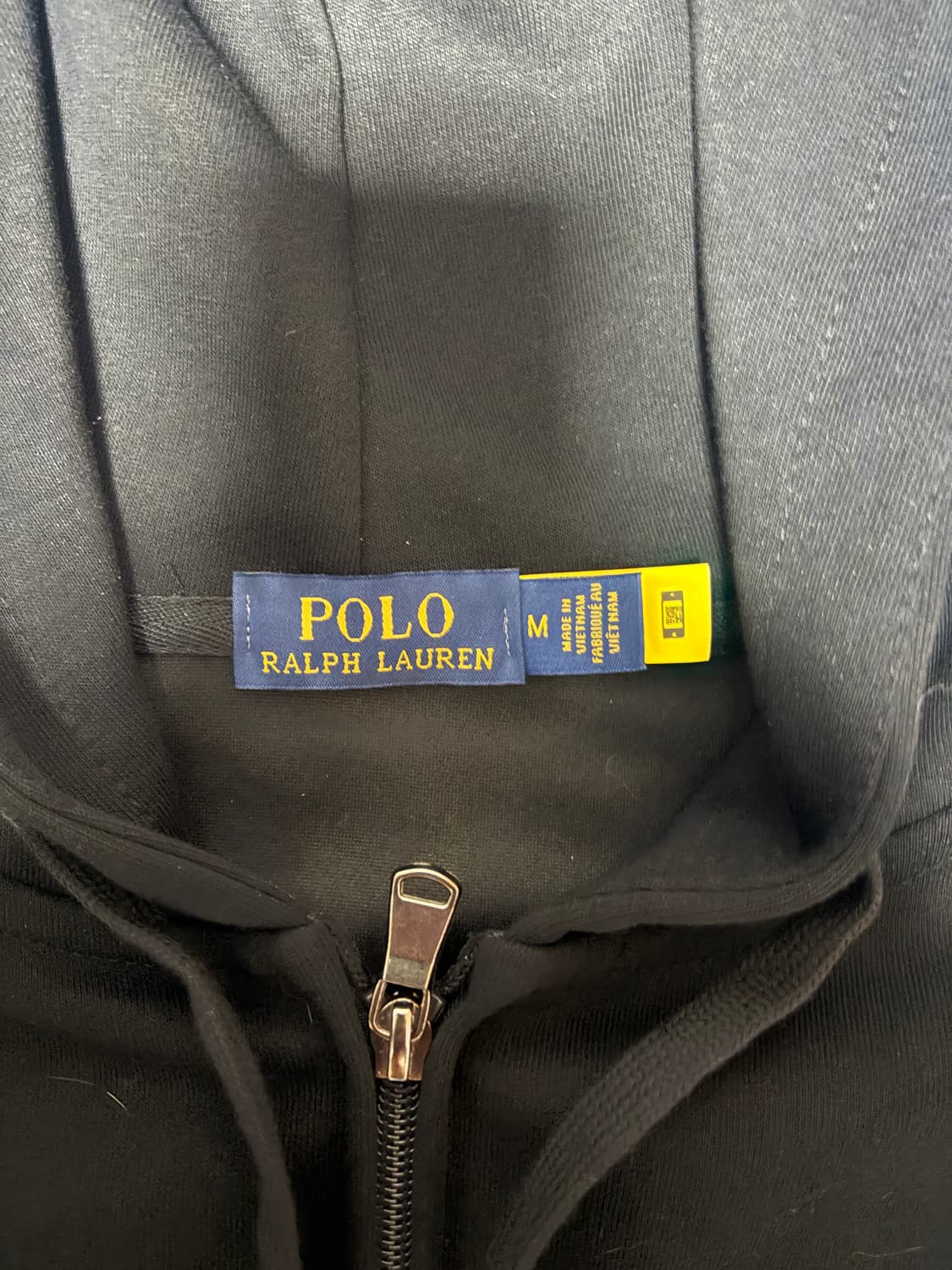 폴로 빅포니 후드집업 블랙 상품이미지2