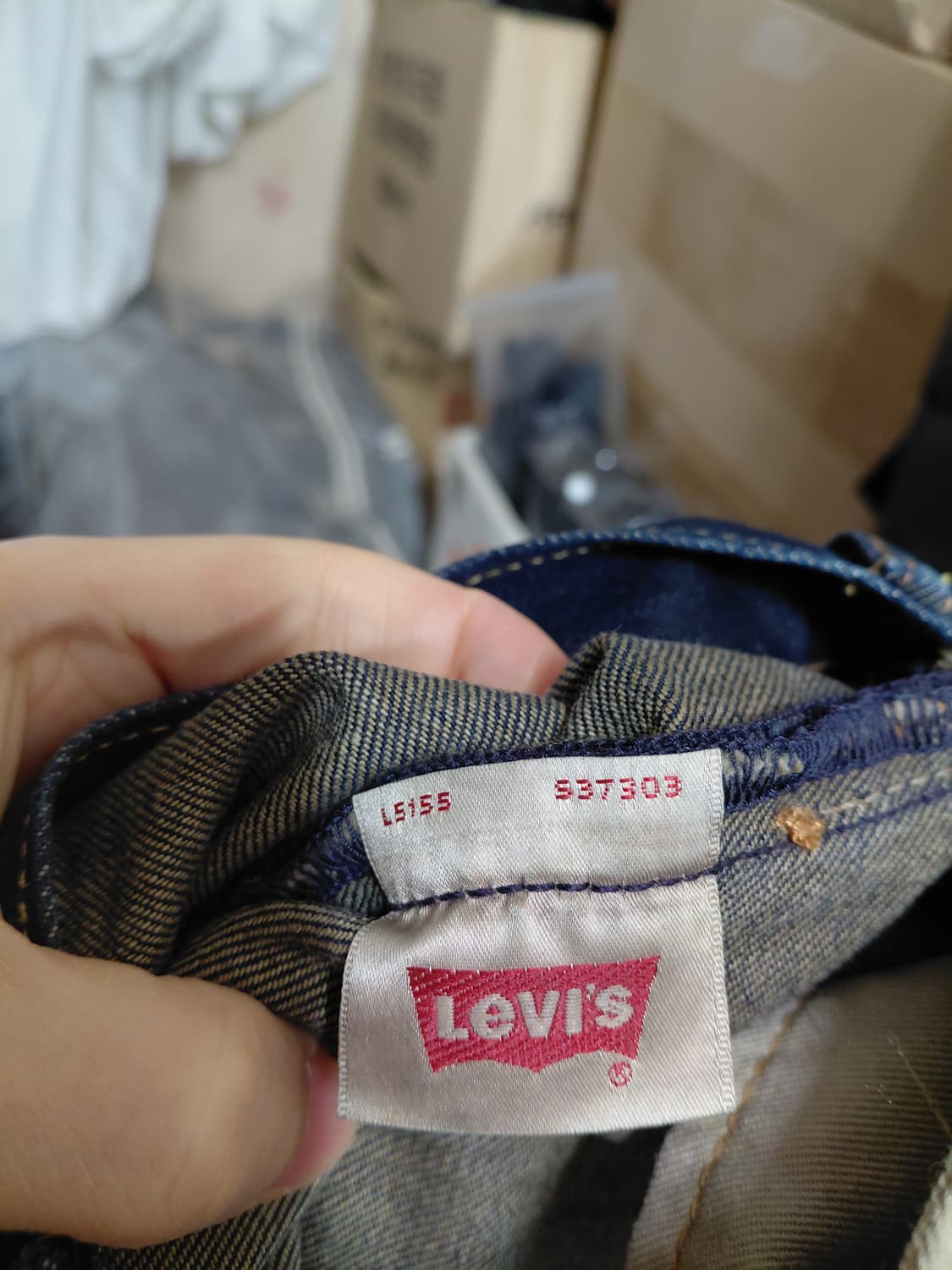 [리바이스501]1963 클래식 스트레이트핏 데님 청바지 30사이즈  상품이미지8