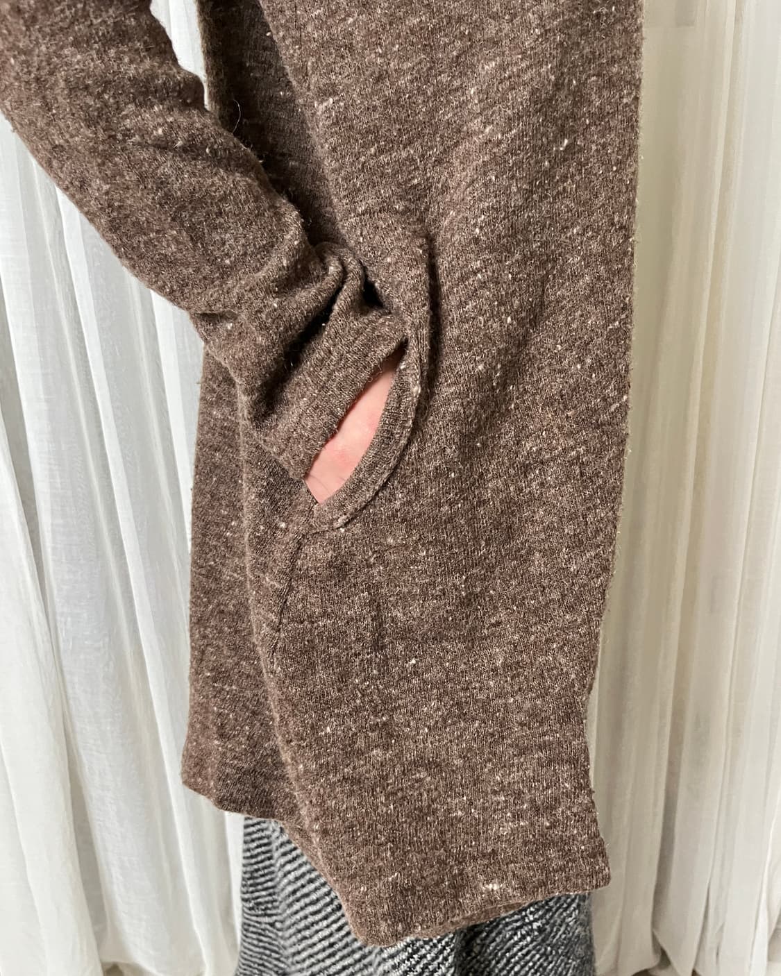 요지야마모토 네프 울 비대칭 니트 yohji yamamoto 보카시 상품이미지9