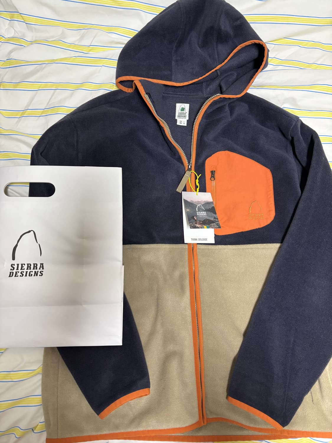 시에라디자인 후리스 xl 새상품 상품이미지1