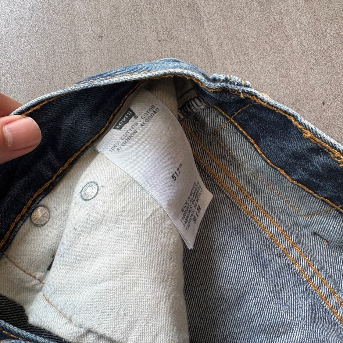 리바이스 정품 517 데님 팬츠 바지 상품이미지5