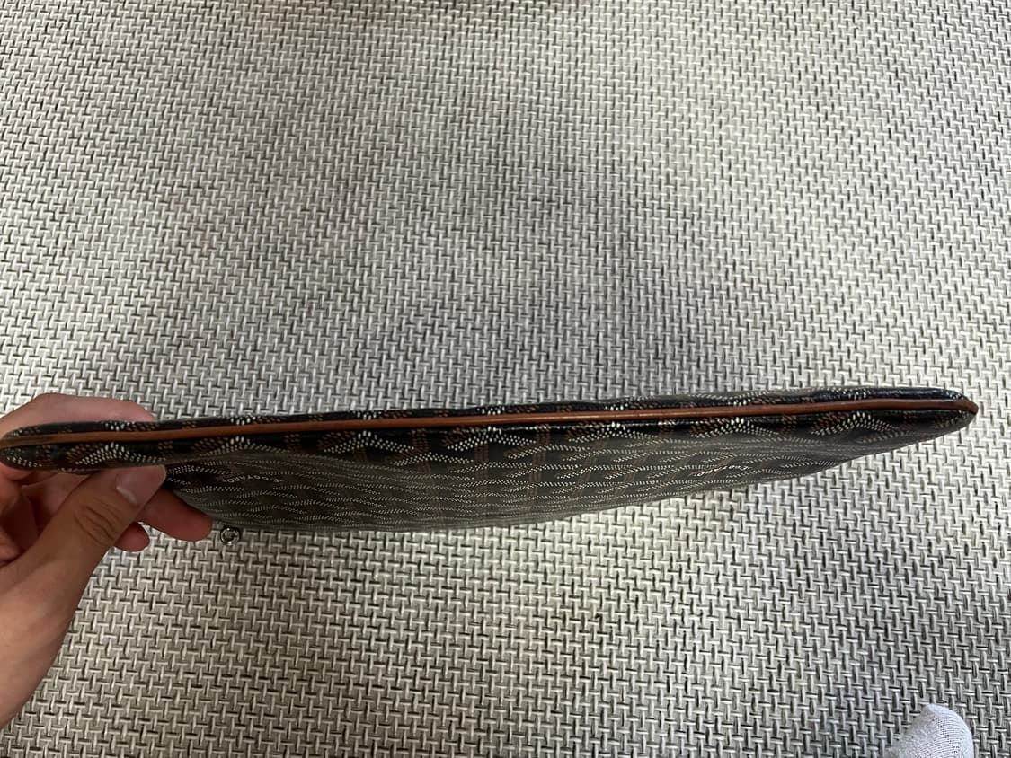 급처 백화점판 고야드 mm 블랙 클러치백 상품이미지6