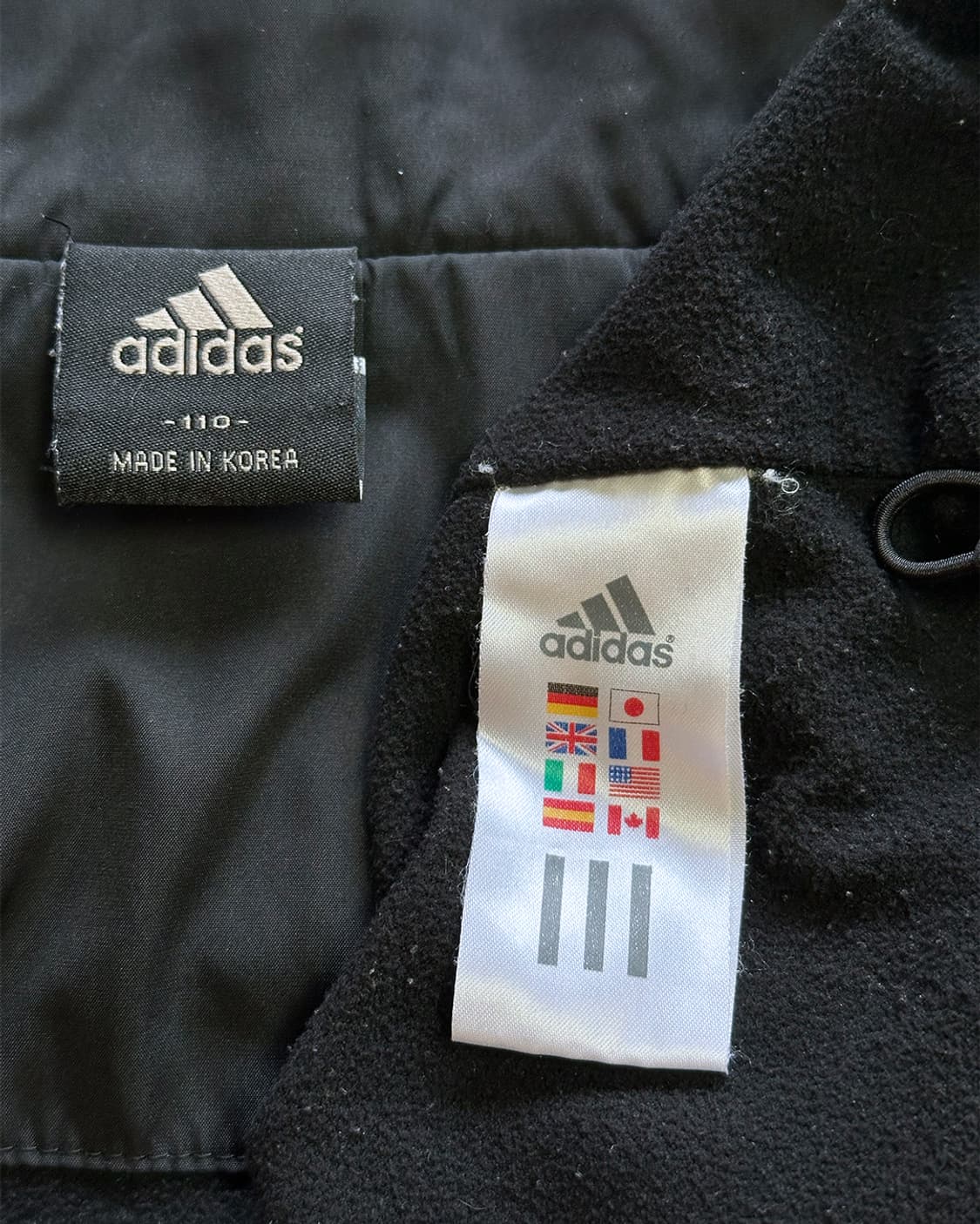 아디다스 검빨 바람막이 점퍼 상품이미지5