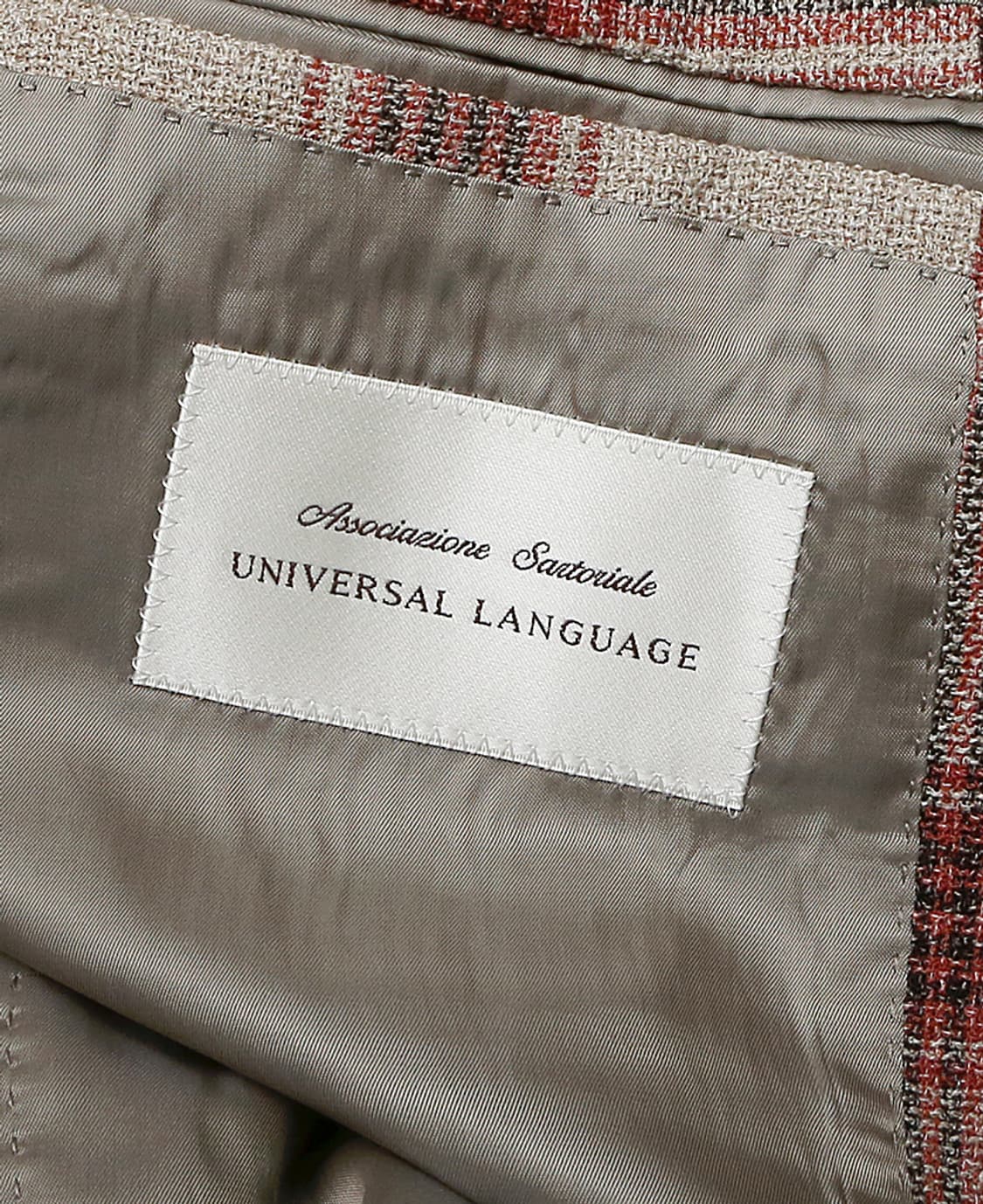 유니버셜 랭귀지 [Universal Language] 까노니코 체크 자켓 상품이미지5