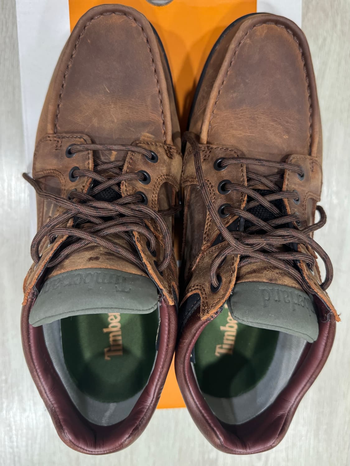 팀버랜드 남성 헤리티지 목토 미드 브라운 상품이미지2