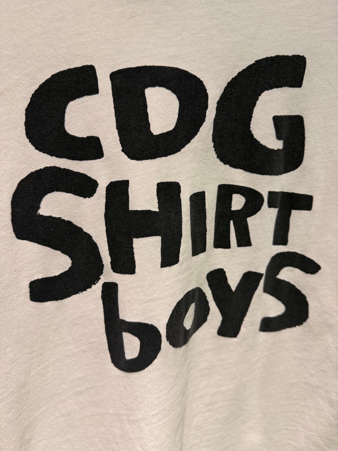 꼼데가르송 반팔티 s 상품이미지6