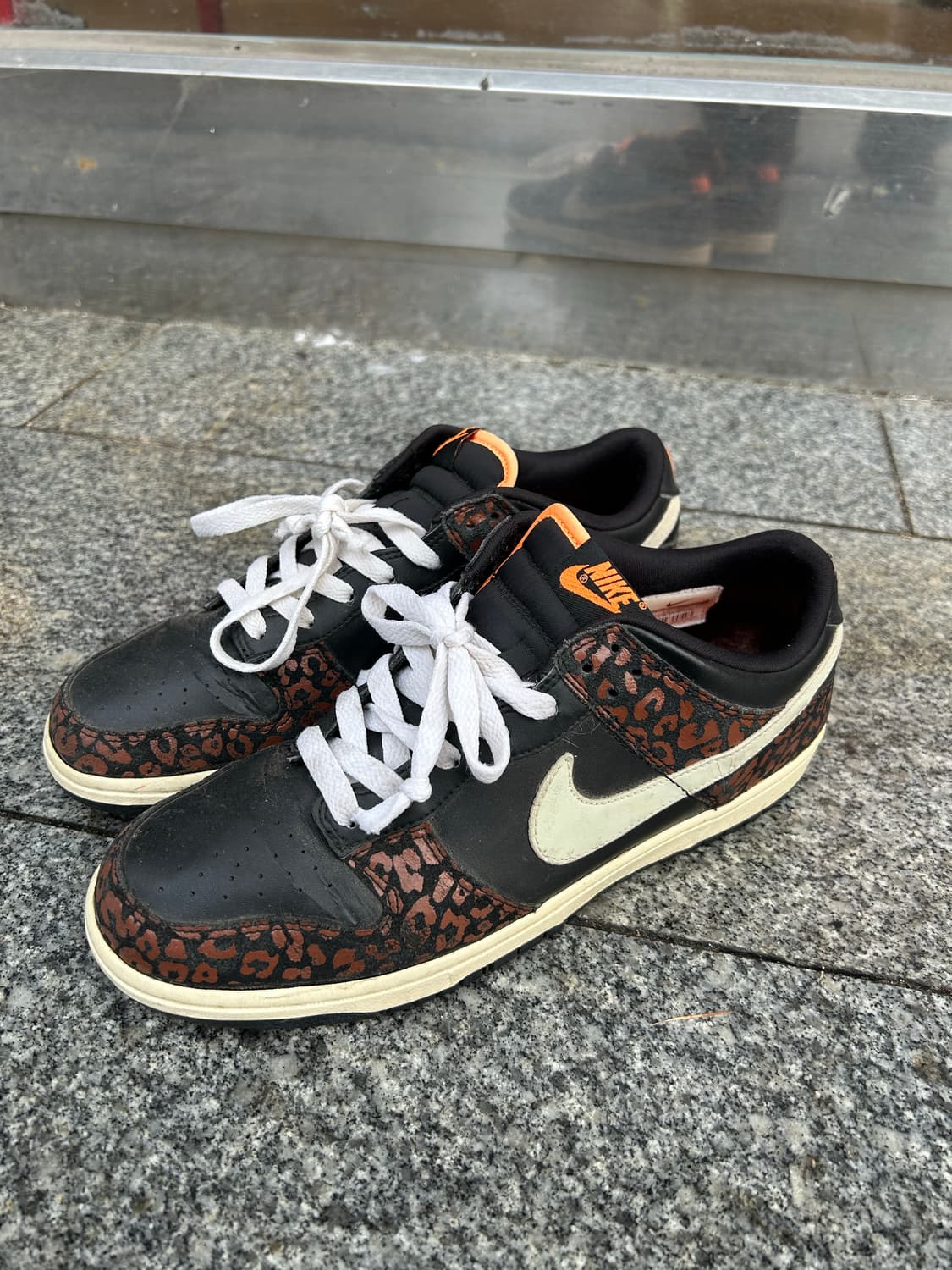 나이키 덩크로우 스키니레오파드 270size 상품이미지1