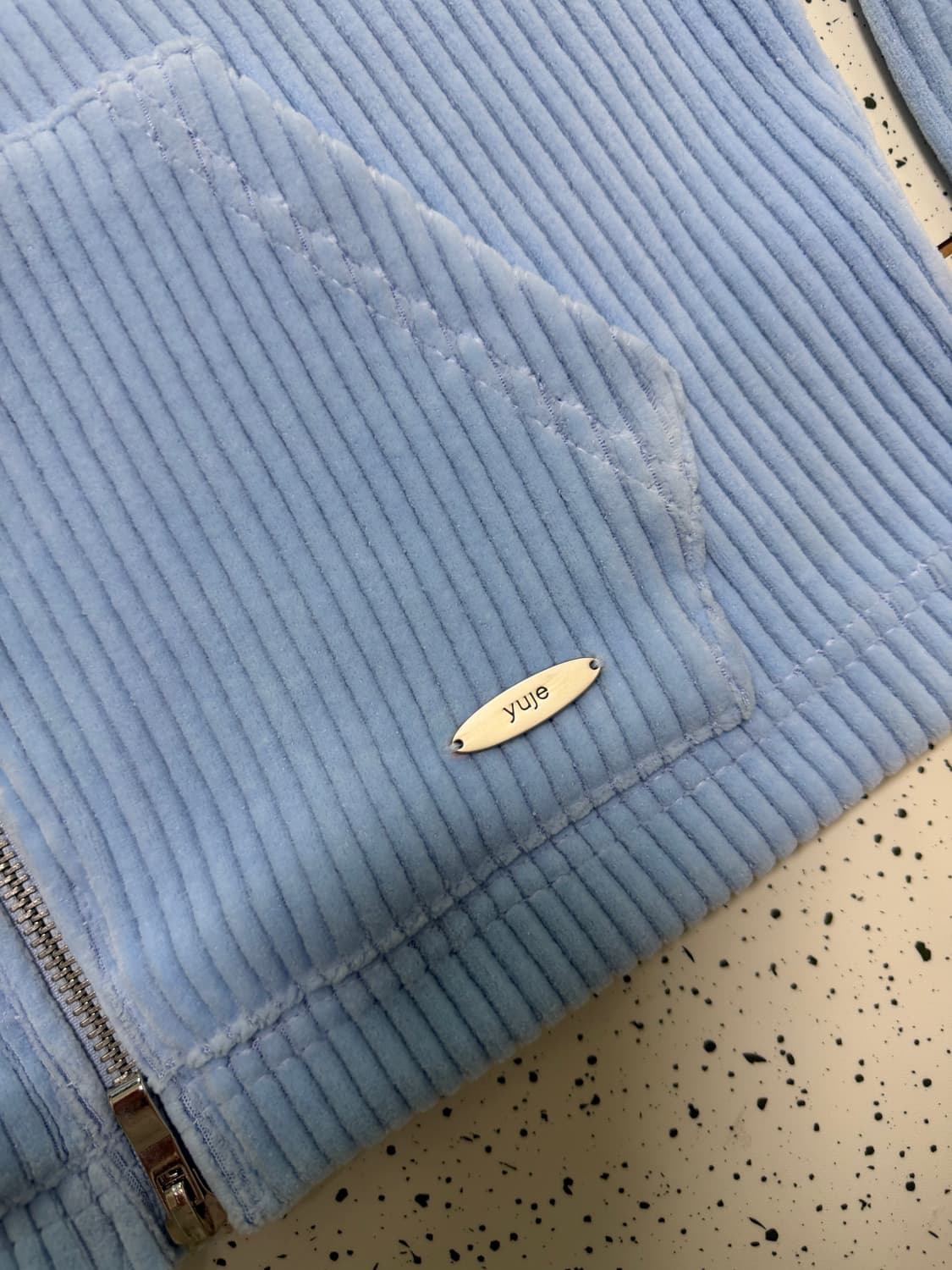 유제 yuje 파미 후드집업 코듀로이 집업 상품이미지4