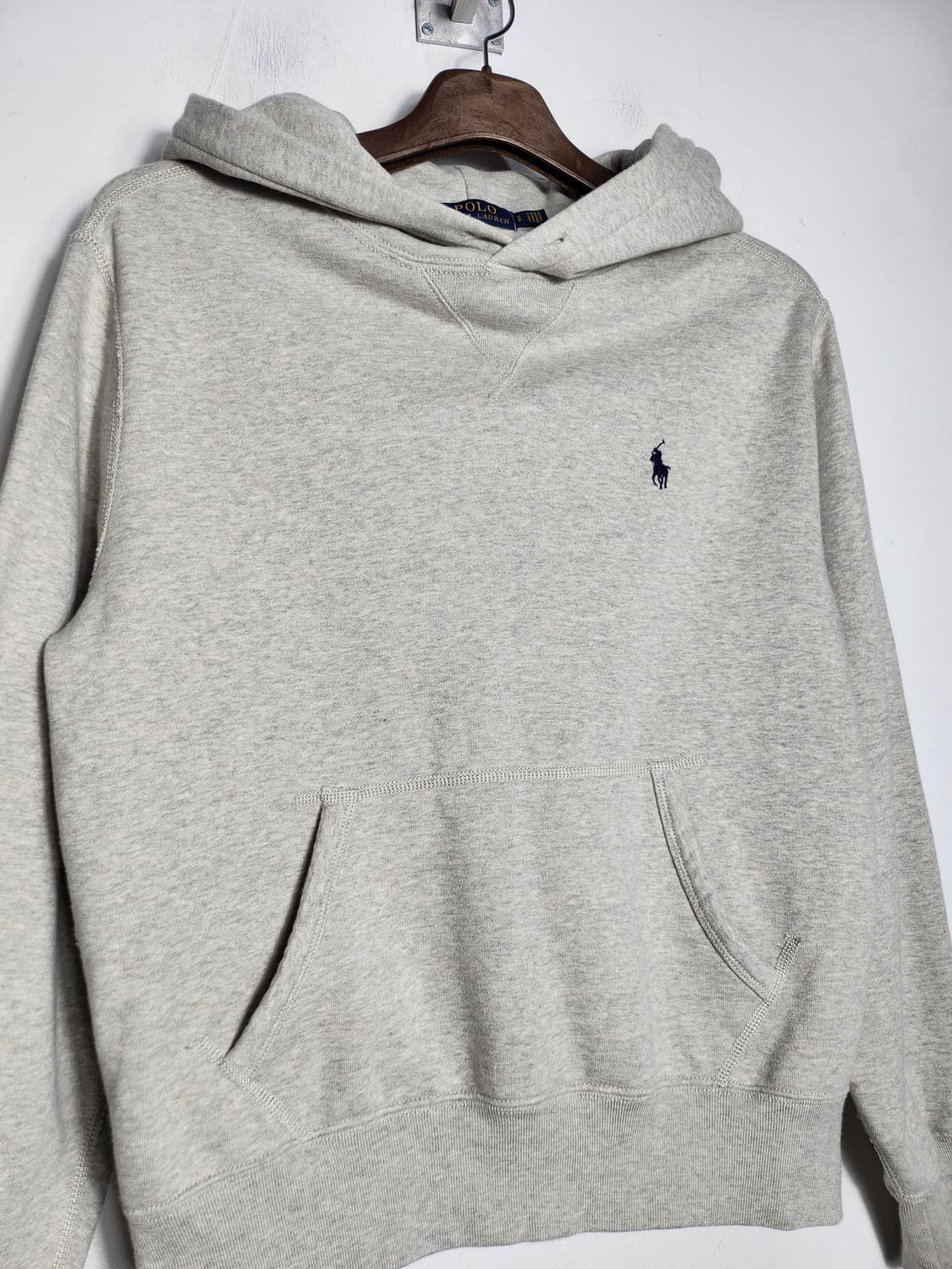 폴로 랄프로렌 그레이 후드티 상품이미지2