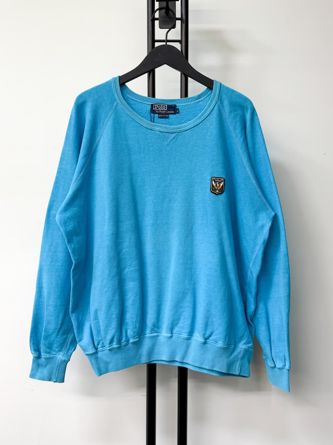 폴로랄프로렌 90s 유니 패치 스웻셔츠 상품이미지1