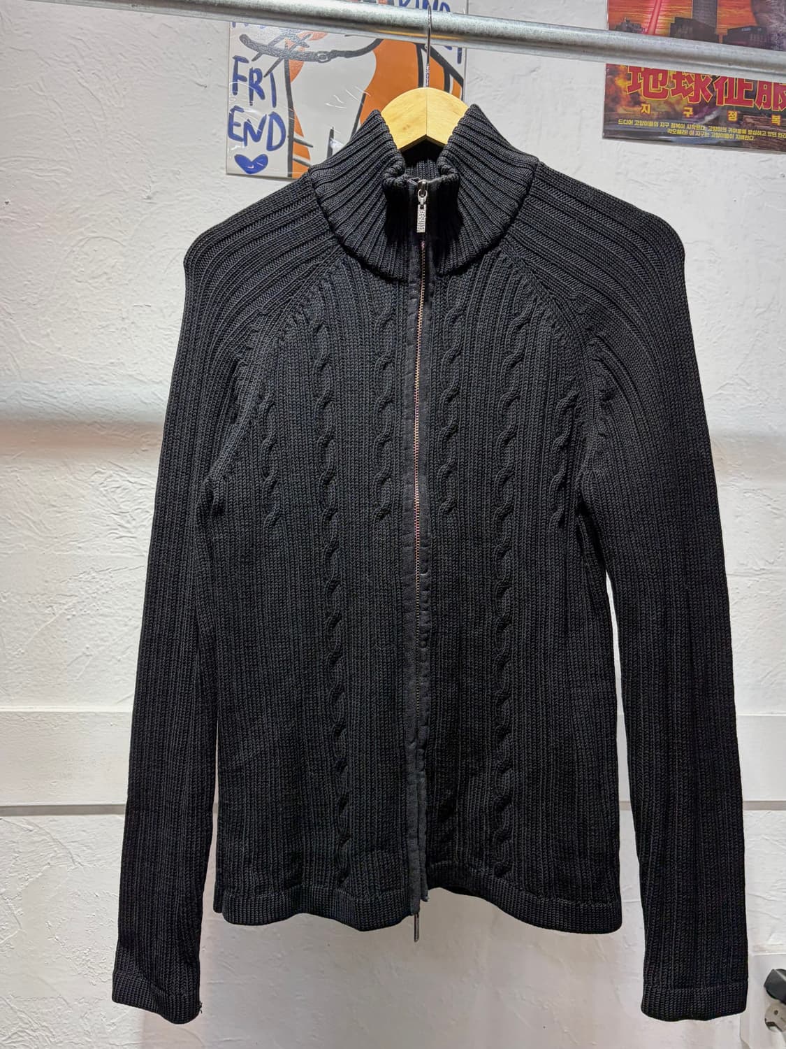 PRIGS 니트 집업 락시크 자켓 상품이미지1