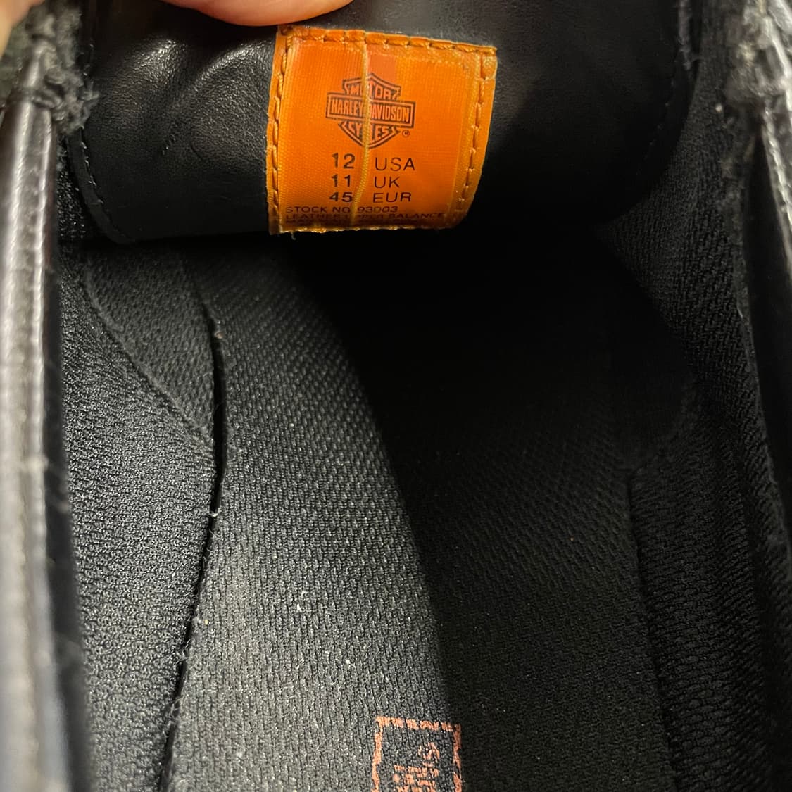 할리데이비슨 가죽 더비슈즈 상품이미지8