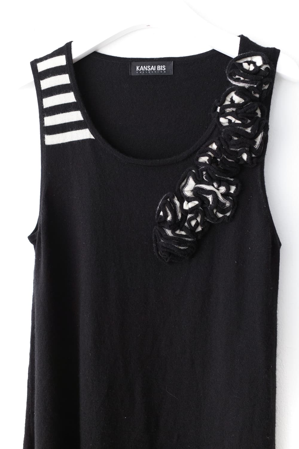 kansai bis) flower sleeveless knit  상품이미지3