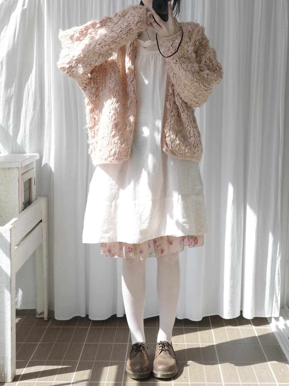 Light pink lovely cardigan 상품이미지2