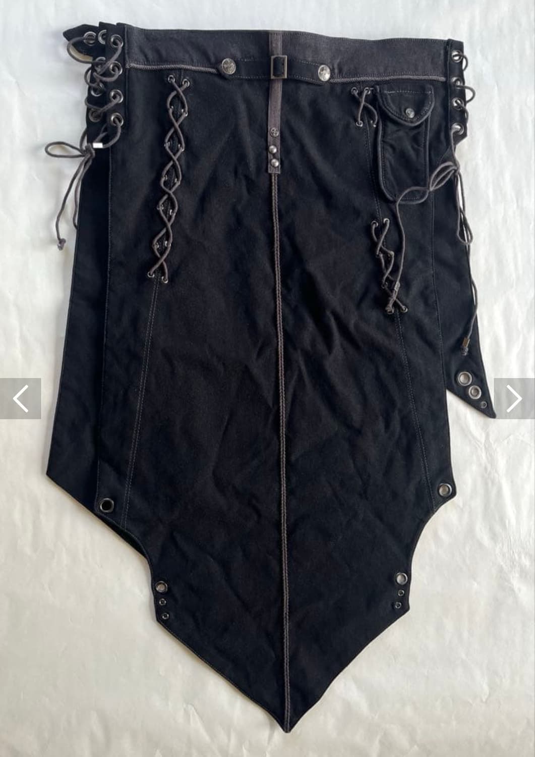 ozz croce 아일렛 자수 오버 스커트 상품이미지4