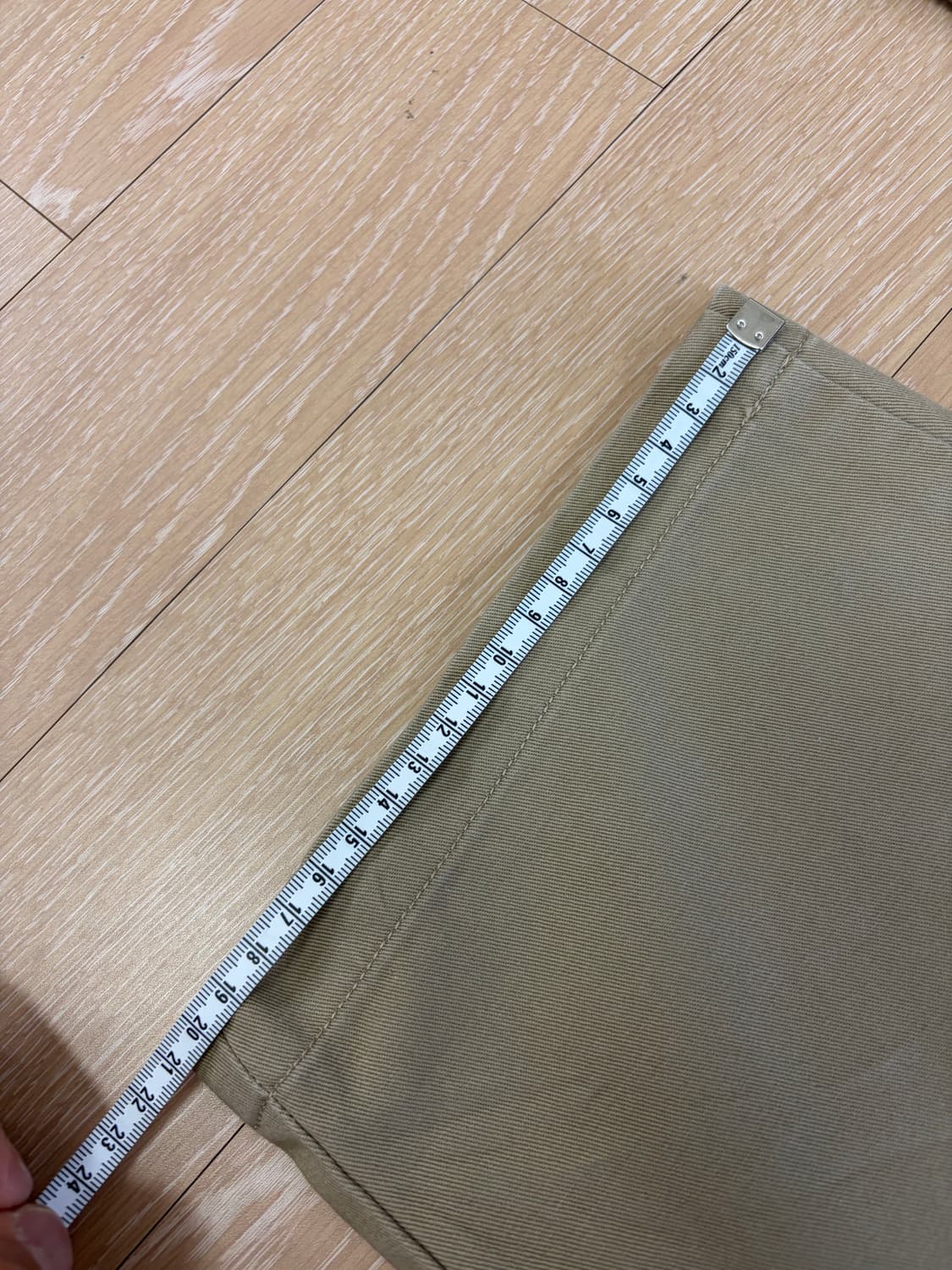 무탠 치노, 원턱 테이퍼드 상품이미지2