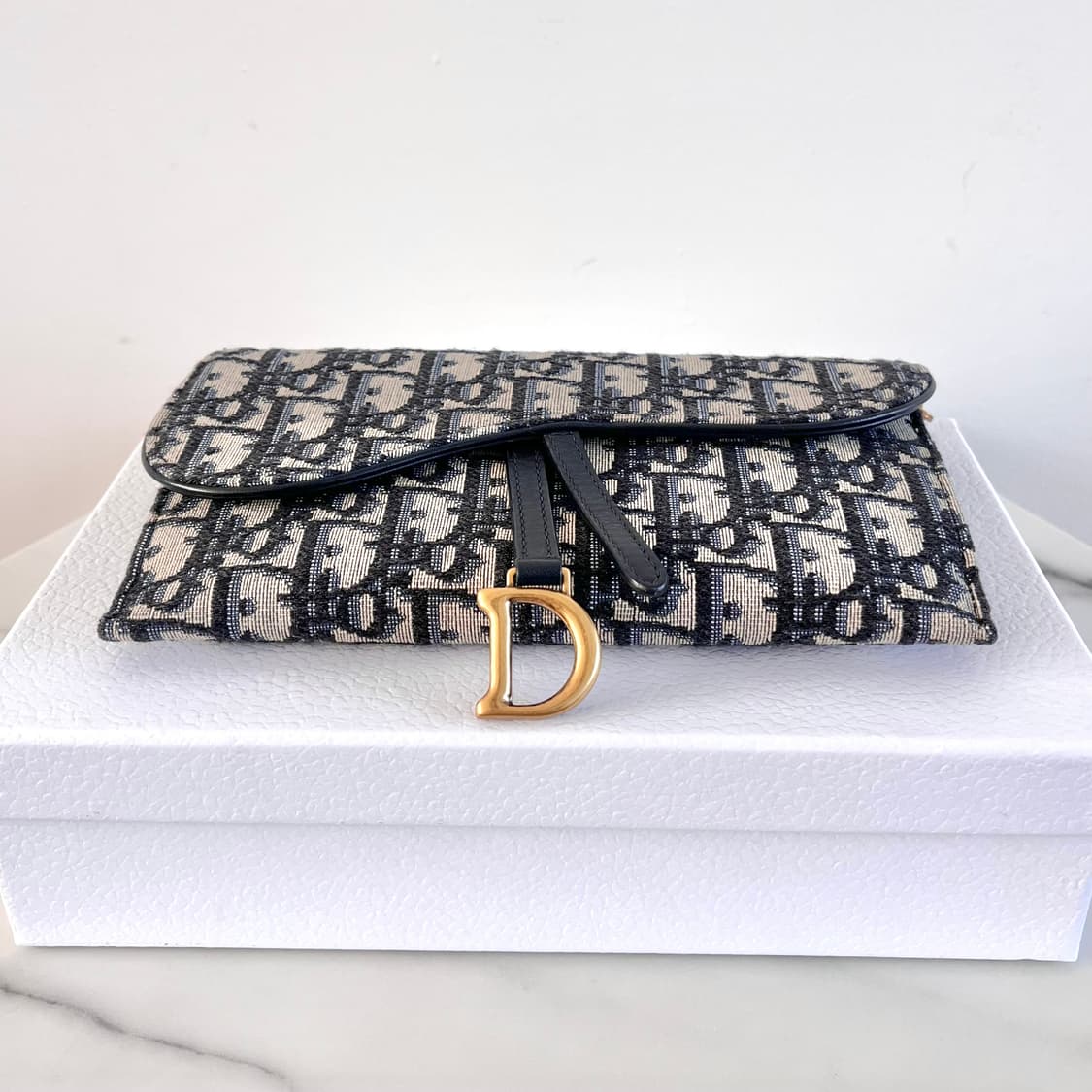 [S급/정품] 디올 새들 스몰 체인 파우치 지갑 woc 숄더백 가방 상품이미지5