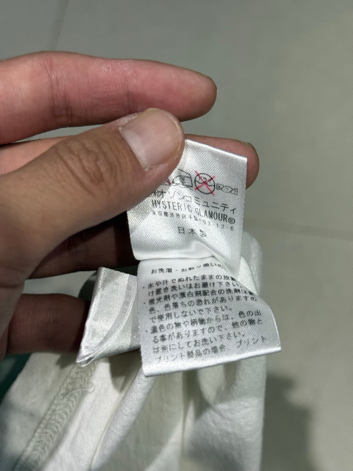 히스테릭 글래머 히스걸 롱슬리브 티셔츠 상품이미지4