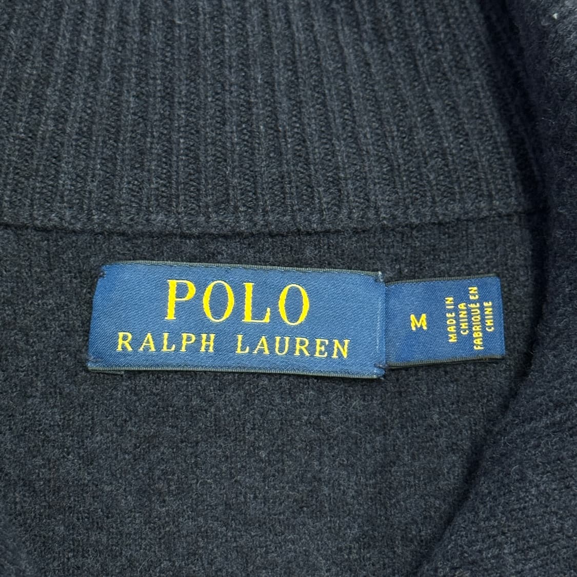 폴로랄프로렌 캐시미어 암패치 니트 가디건 M 상품이미지7