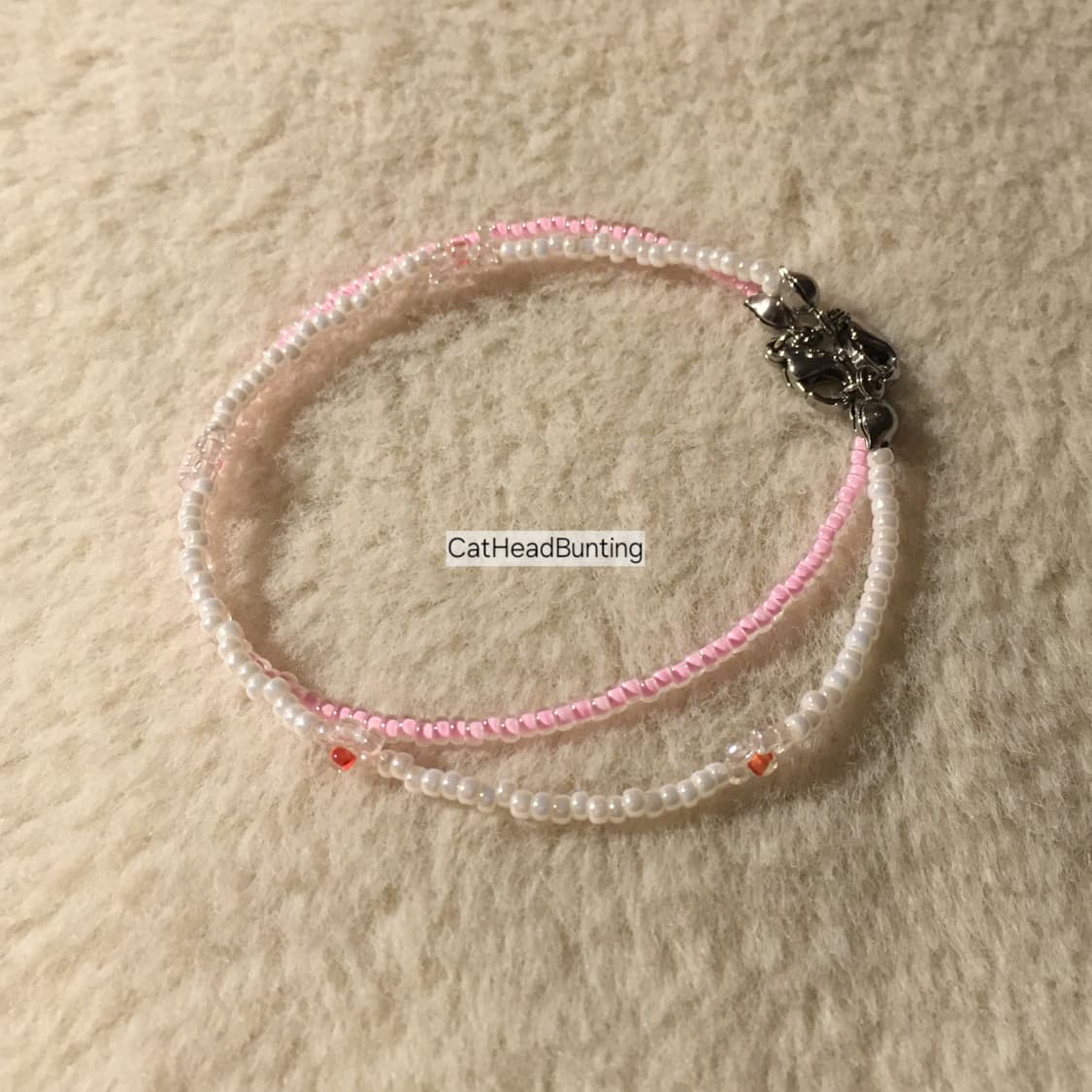 모리걸 플라워 펄 미유키 팔찌 1+1 상품이미지3