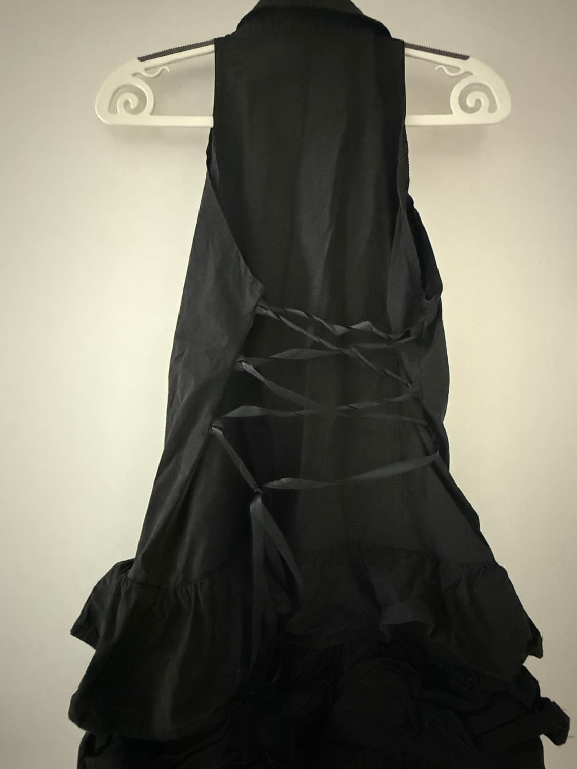 Ariadnaw 노로맨스 프릴 민소매셔츠 캉캉원피스 고딕로리타 고스로리 상품이미지3