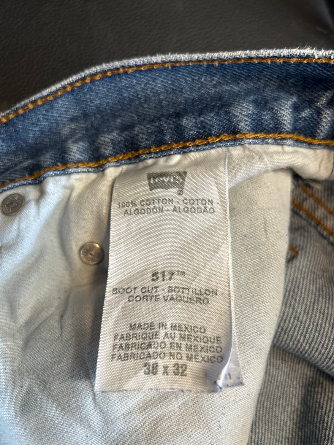 00‘s 리바이스517 부츠컷 38in 상품이미지7