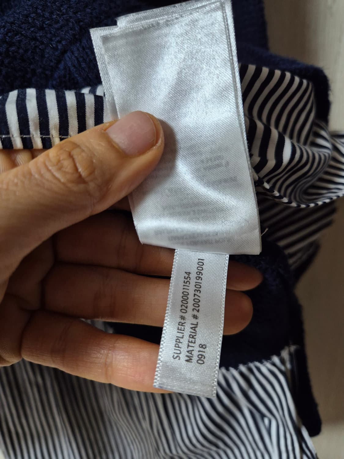 폴로 랄프로렌  스프라이트 카라 니트 레이어드스웨터 M 상품이미지7