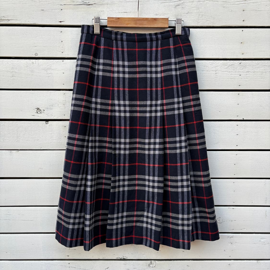 Burberry 버버리 체크 플리츠 스커트 상품이미지1