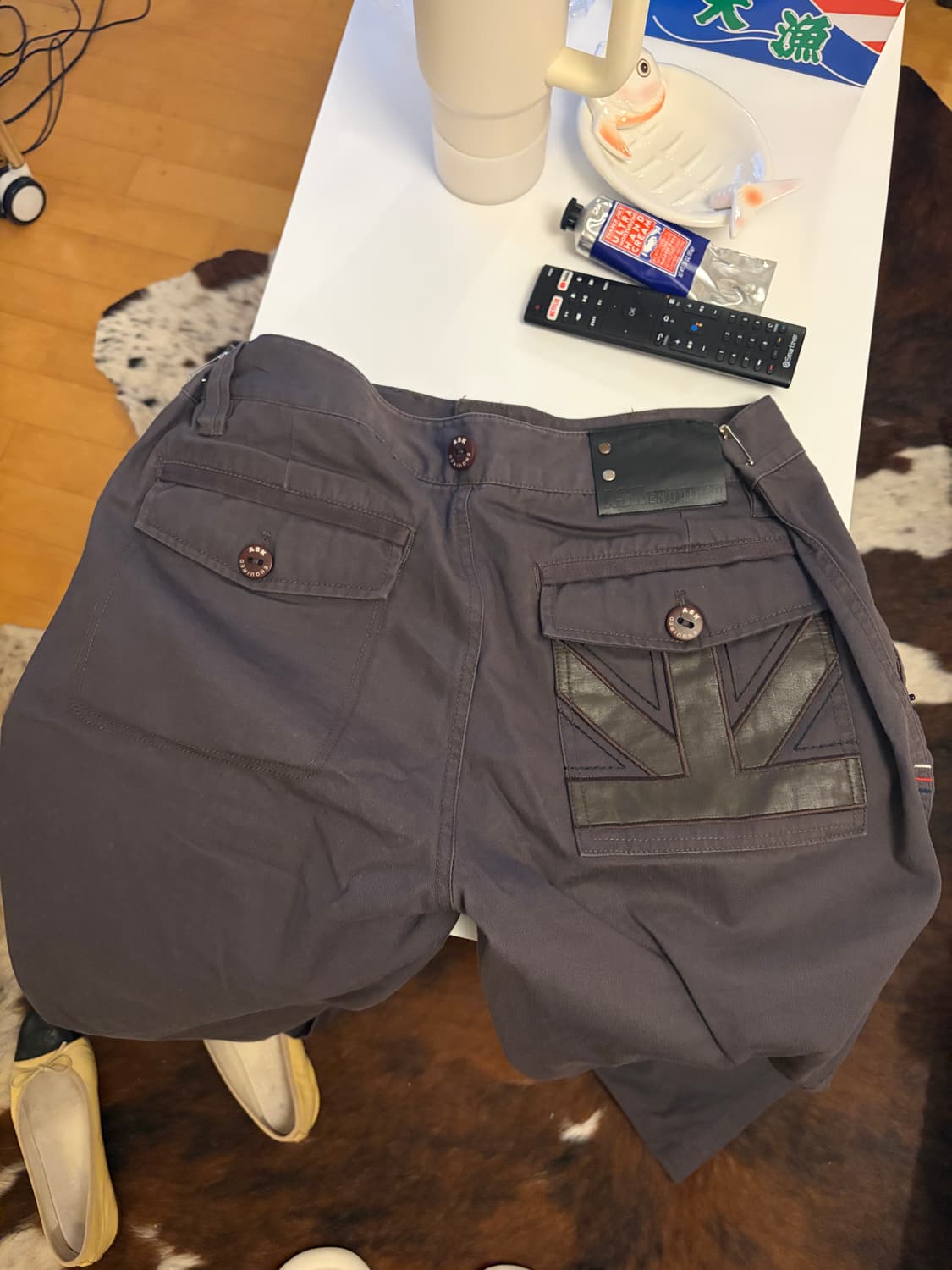 ASK 카고팬츠 (다크그레이) 상품이미지9