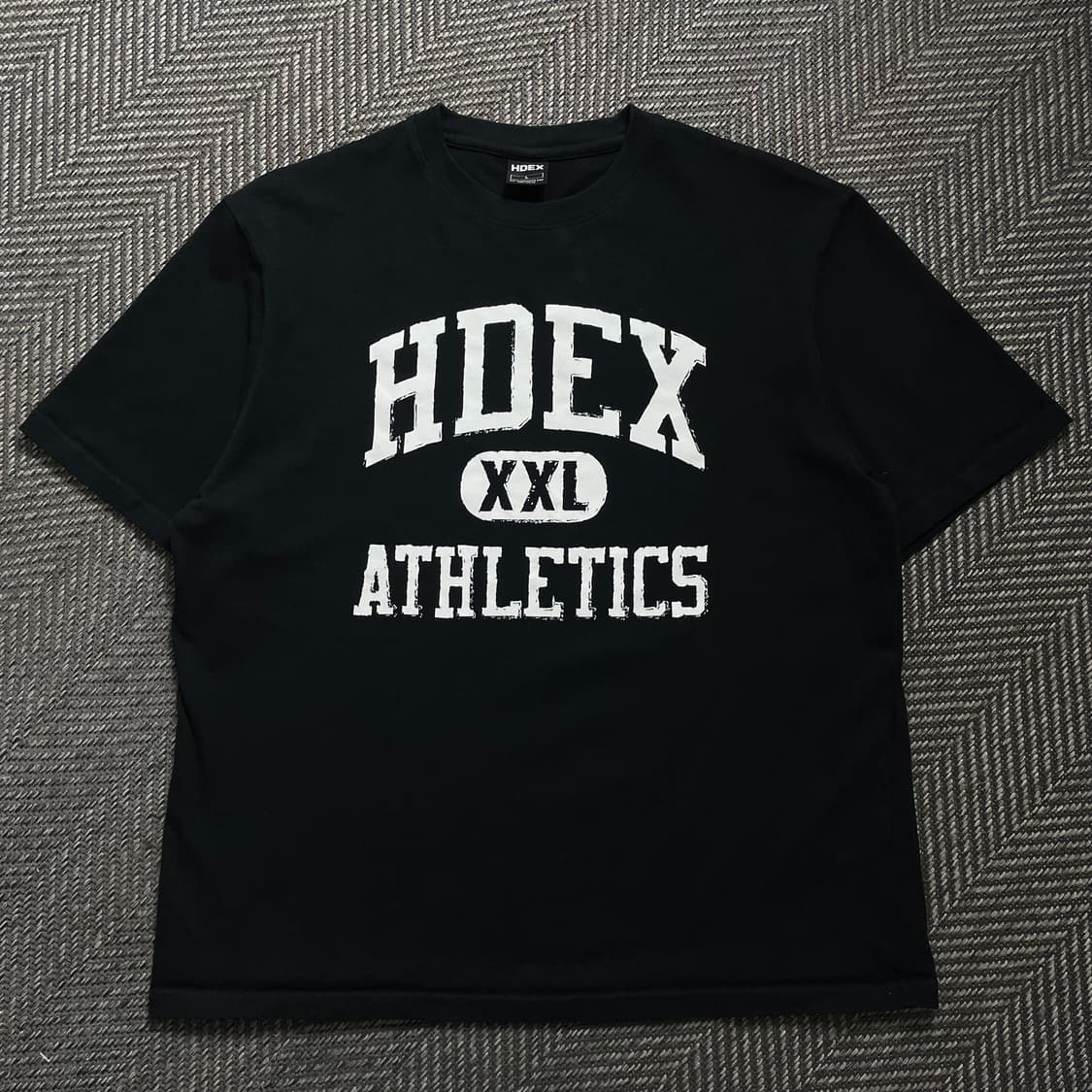 HDEX ATHLETICS 빅로고 블랙 반팔 티셔츠 y 4570 상품이미지2