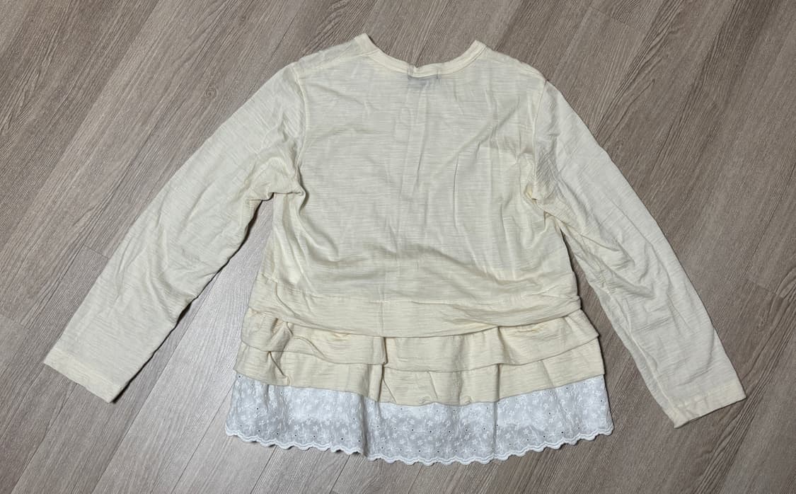 꼼데가르송 트리콧 프릴 티셔츠 상품이미지2