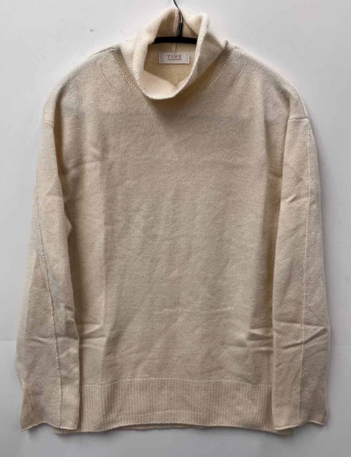 TIME 타임 아이보리 캐시미어 100 니트 상품이미지1