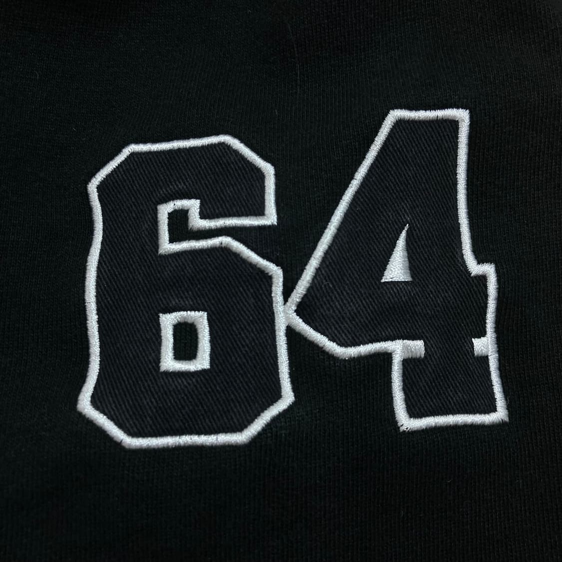 예일 64 불독스 베이스볼 빅로고 블랙 후드 집업 상품이미지4