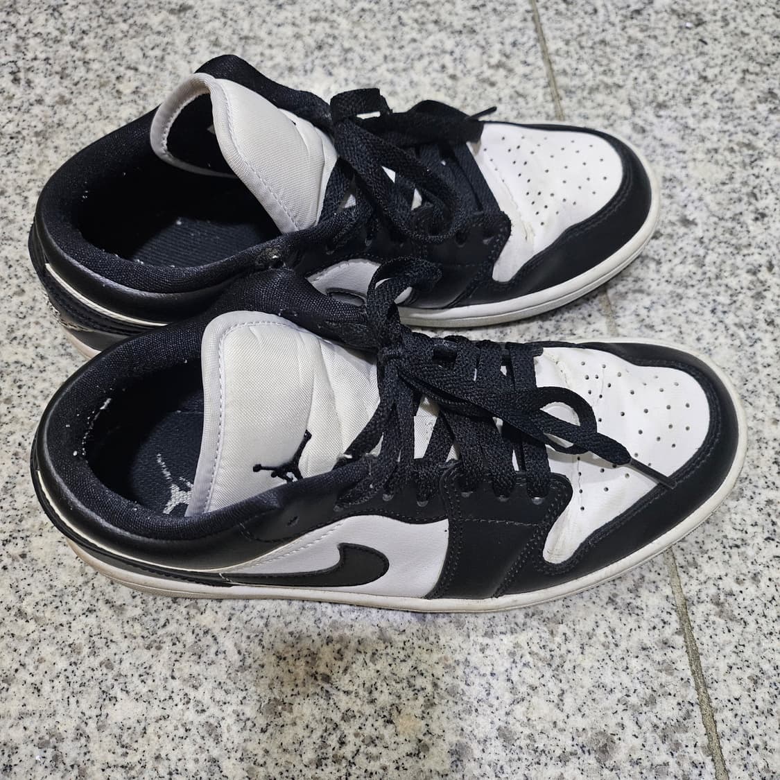 나이키 조던1로우 블랙앤화이트 (W) 245 상품이미지2