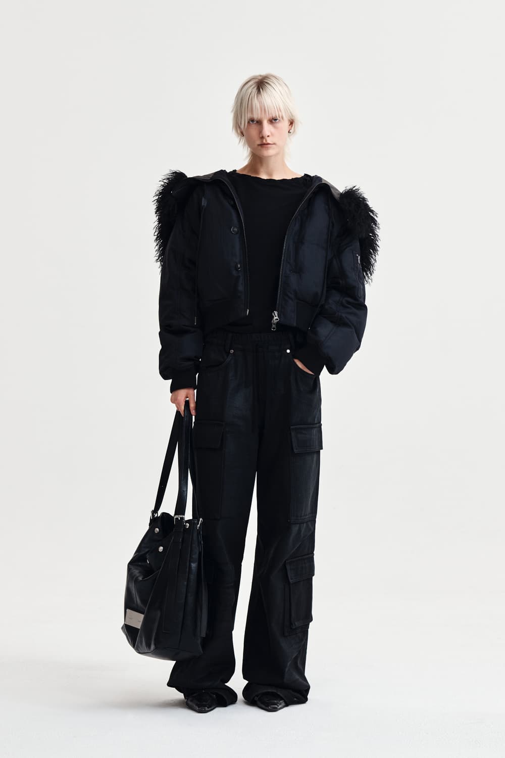 Matinkim 마뗑킴 FUR HOODY BOMBER JUMPER 상품이미지7